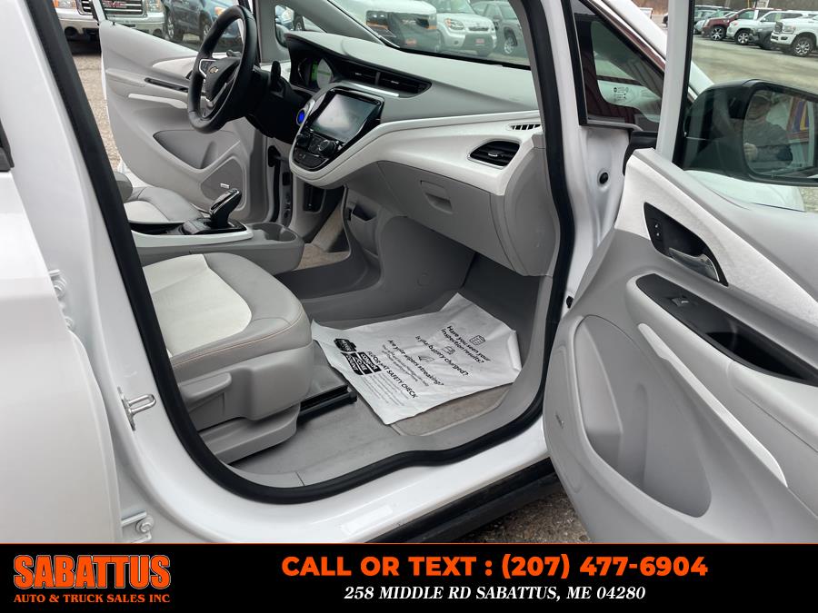 2017 Chevrolet Bolt EV 5dr HB Premier, available for sale in Sabattus, Maine | Sabattus Auto and Truck Sales Inc. Sabattus, Maine 2017 Chevrolet Bolt EV 5dr HB Premier, available for sale in Sabattus, Maine | Sabattus Auto and Truck Sales Inc. Sabattus, Maine