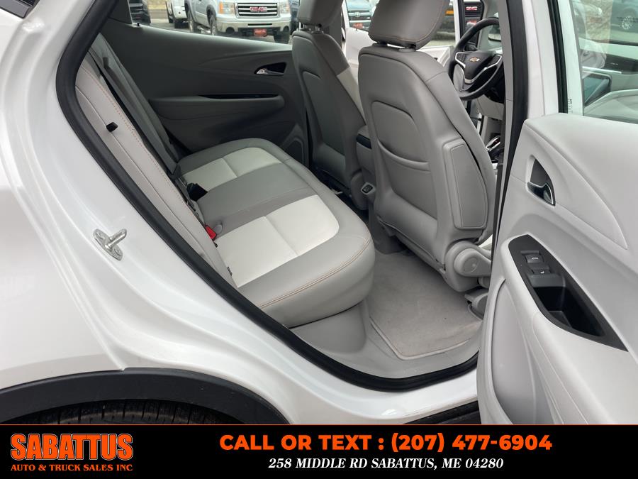 2017 Chevrolet Bolt EV 5dr HB Premier, available for sale in Sabattus, Maine | Sabattus Auto and Truck Sales Inc. Sabattus, Maine 2017 Chevrolet Bolt EV 5dr HB Premier, available for sale in Sabattus, Maine | Sabattus Auto and Truck Sales Inc. Sabattus, Maine