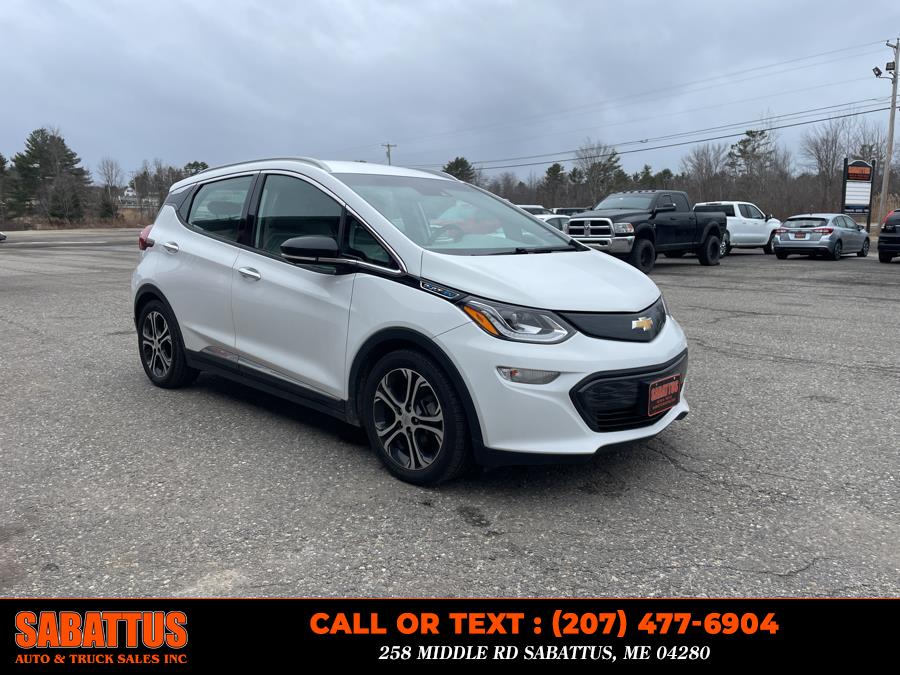 2017 Chevrolet Bolt EV 5dr HB Premier, available for sale in Sabattus, Maine | Sabattus Auto and Truck Sales Inc. Sabattus, Maine 2017 Chevrolet Bolt EV 5dr HB Premier, available for sale in Sabattus, Maine | Sabattus Auto and Truck Sales Inc. Sabattus, Maine