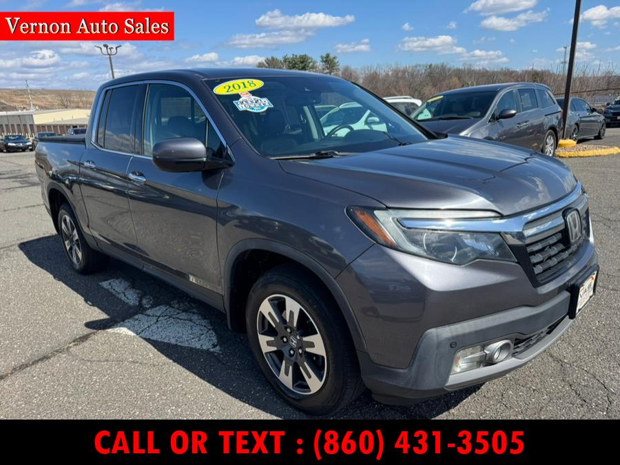 2018 Honda Ridgeline RTL-E AWD, available for sale in Manchester, Connecticut | Vernon Auto Sale & Service. Manchester, Connecticut 2018 Honda Ridgeline RTL-E AWD, available for sale in Manchester, Connecticut | Vernon Auto Sale & Service. Manchester, Connecticut