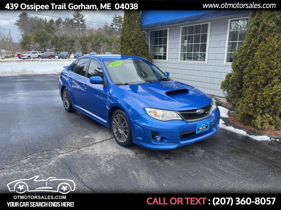 2012 Subaru Impreza Sedan WRX 4dr Man WRX, available for sale in Gorham, Maine | Ossipee Trail Motor Sales. Gorham, Maine 2012 Subaru Impreza Sedan WRX 4dr Man WRX, available for sale in Gorham, Maine | Ossipee Trail Motor Sales. Gorham, Maine