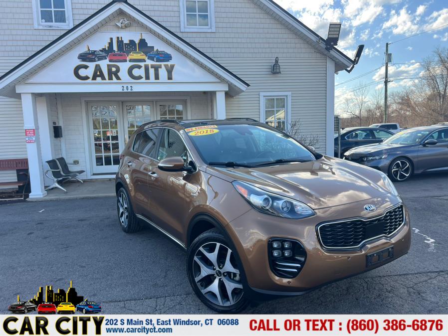 2018 Kia Sportage SX Turbo AWD, available for sale in East Windsor, Connecticut | Car City LLC. East Windsor, Connecticut 2018 Kia Sportage SX Turbo AWD, available for sale in East Windsor, Connecticut | Car City LLC. East Windsor, Connecticut