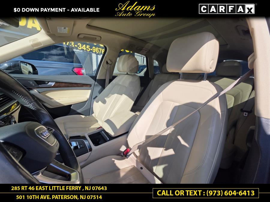 2019 Audi Q5 Premium Plus 45 TFSI quattro, available for sale in Paterson, New Jersey | Adams Auto Group. Paterson, New Jersey 2019 Audi Q5 Premium Plus 45 TFSI quattro, available for sale in Paterson, New Jersey | Adams Auto Group. Paterson, New Jersey