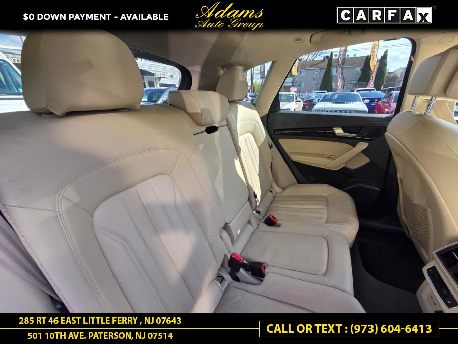 2019 Audi Q5 Premium Plus 45 TFSI quattro, available for sale in Paterson, New Jersey | Adams Auto Group. Paterson, New Jersey 2019 Audi Q5 Premium Plus 45 TFSI quattro, available for sale in Paterson, New Jersey | Adams Auto Group. Paterson, New Jersey