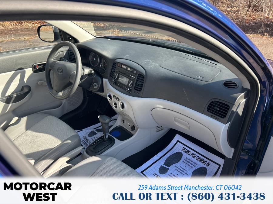 2011 Hyundai Accent 4dr Sdn Auto GLS, available for sale in Manchester, Connecticut | Motorcar West. Manchester, Connecticut 2011 Hyundai Accent 4dr Sdn Auto GLS, available for sale in Manchester, Connecticut | Motorcar West. Manchester, Connecticut