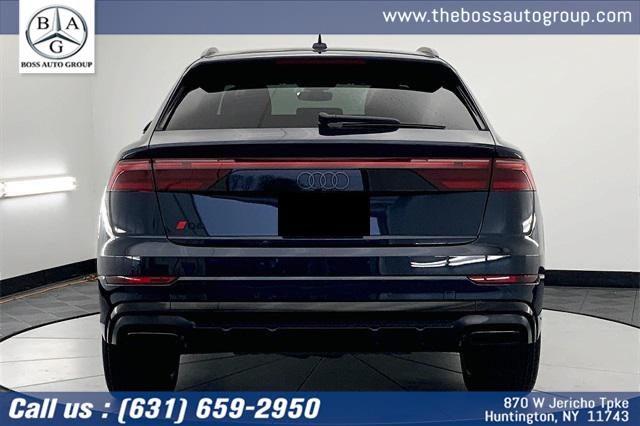 2025 Audi Q8 Premium Plus 55 TFSI quattro, available for sale in Huntington, New York | The Boss Auto Group. Huntington, New York 2025 Audi Q8 Premium Plus 55 TFSI quattro, available for sale in Huntington, New York | The Boss Auto Group. Huntington, New York