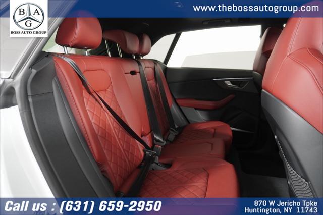 2025 Audi SQ8 Premium Plus 4.0 TFSI quattro, available for sale in Huntington, New York | The Boss Auto Group. Huntington, New York 2025 Audi SQ8 Premium Plus 4.0 TFSI quattro, available for sale in Huntington, New York | The Boss Auto Group. Huntington, New York