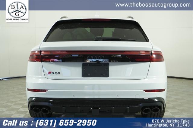 2025 Audi SQ8 Premium Plus 4.0 TFSI quattro, available for sale in Huntington, New York | The Boss Auto Group. Huntington, New York 2025 Audi SQ8 Premium Plus 4.0 TFSI quattro, available for sale in Huntington, New York | The Boss Auto Group. Huntington, New York