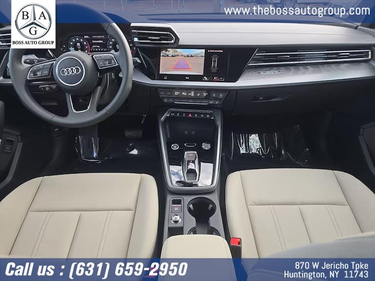 2025 Audi A3 4dr Sdn quattro 2.0T Premium, available for sale in Huntington, New York | The Boss Auto Group. Huntington, New York 2025 Audi A3 4dr Sdn quattro 2.0T Premium, available for sale in Huntington, New York | The Boss Auto Group. Huntington, New York