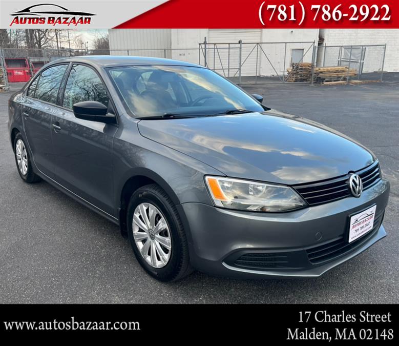 2014 Volkswagen Jetta Sedan 4dr Auto S, available for sale in Malden, Massachusetts | Auto Bazaar. Malden, Massachusetts 2014 Volkswagen Jetta Sedan 4dr Auto S, available for sale in Malden, Massachusetts | Auto Bazaar. Malden, Massachusetts