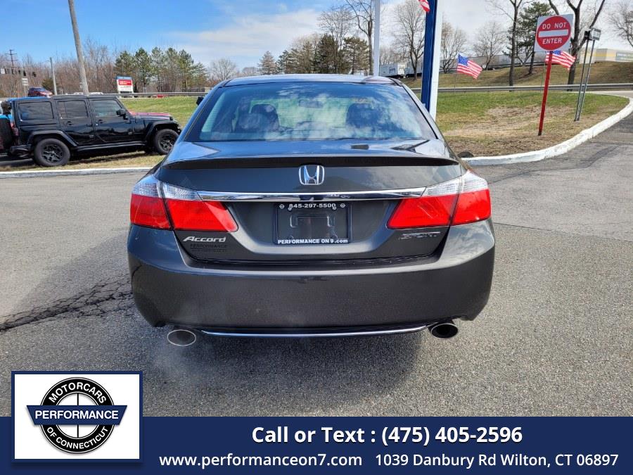 2013 Honda Accord Sdn 4dr I4 CVT Sport, available for sale in Wilton, Connecticut | Performance Motor Cars Of Connecticut LLC. Wilton, Connecticut 2013 Honda Accord Sdn 4dr I4 CVT Sport, available for sale in Wilton, Connecticut | Performance Motor Cars Of Connecticut LLC. Wilton, Connecticut