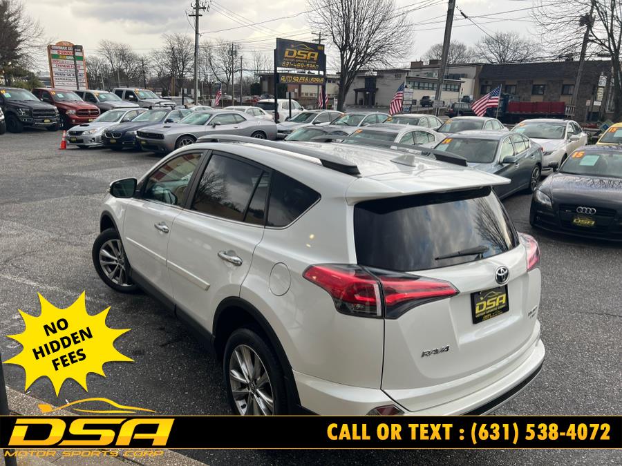 2018 Toyota RAV4 Limited AWD (Natl), available for sale in Commack, New York | DSA Motor Sports Corp. Commack, New York 2018 Toyota RAV4 Limited AWD (Natl), available for sale in Commack, New York | DSA Motor Sports Corp. Commack, New York