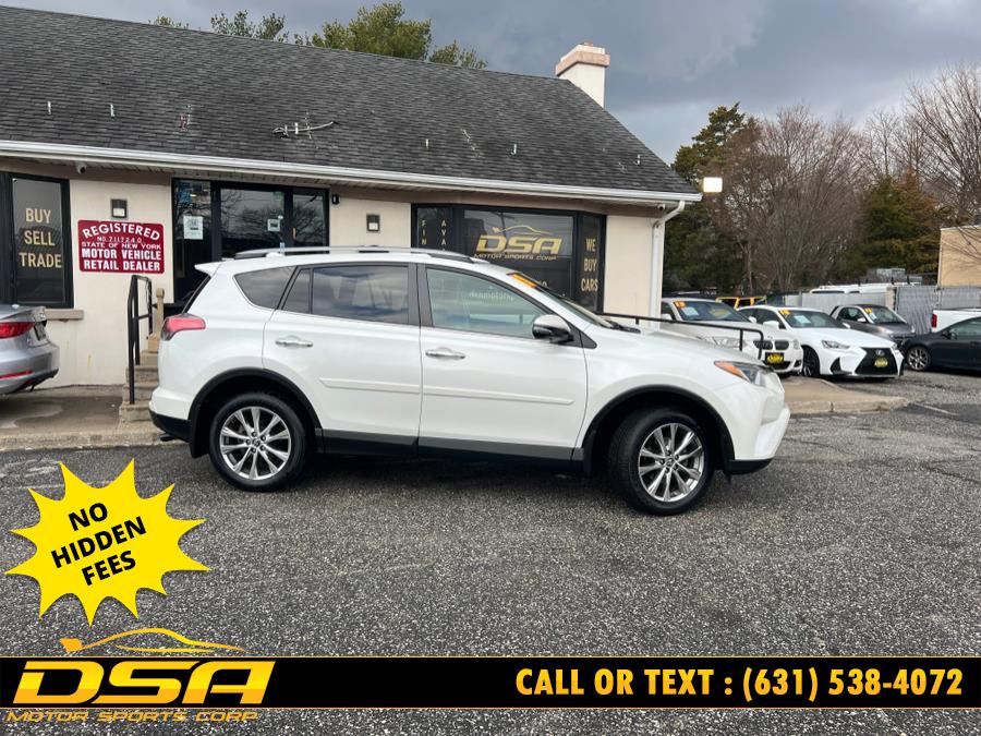 2018 Toyota RAV4 Limited AWD (Natl), available for sale in Commack, New York | DSA Motor Sports Corp. Commack, New York 2018 Toyota RAV4 Limited AWD (Natl), available for sale in Commack, New York | DSA Motor Sports Corp. Commack, New York