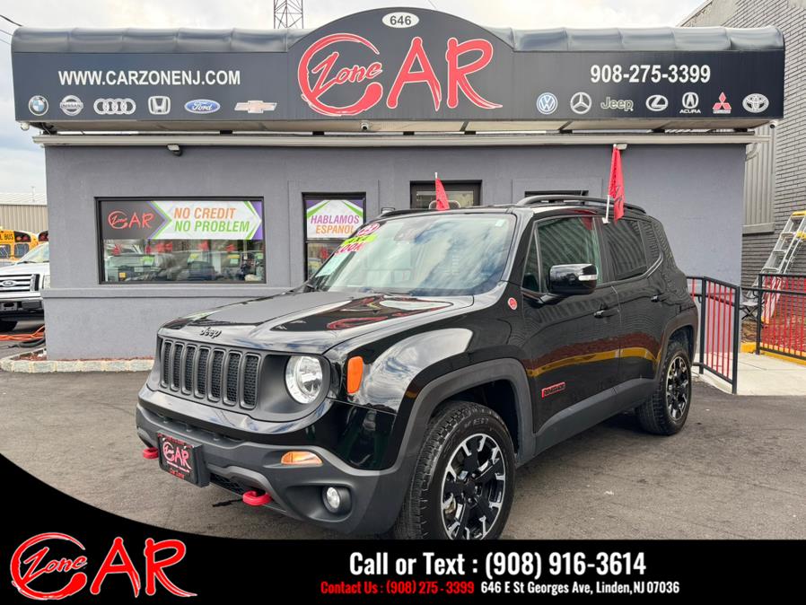 2023 Jeep Renegade Trailhawk 4x4, available for sale in Linden, New Jersey | Car Zone. Linden, New Jersey 2023 Jeep Renegade Trailhawk 4x4, available for sale in Linden, New Jersey | Car Zone. Linden, New Jersey