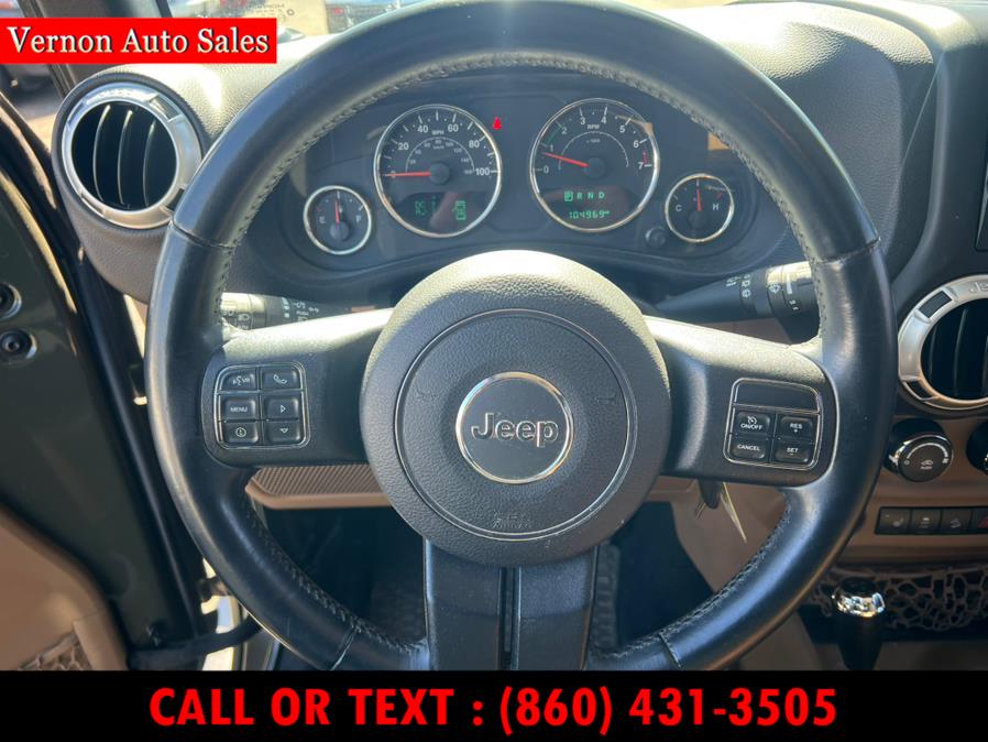2016 Jeep Wrangler 4WD 2dr Sahara, available for sale in Manchester, Connecticut | Vernon Auto Sale & Service. Manchester, Connecticut 2016 Jeep Wrangler 4WD 2dr Sahara, available for sale in Manchester, Connecticut | Vernon Auto Sale & Service. Manchester, Connecticut