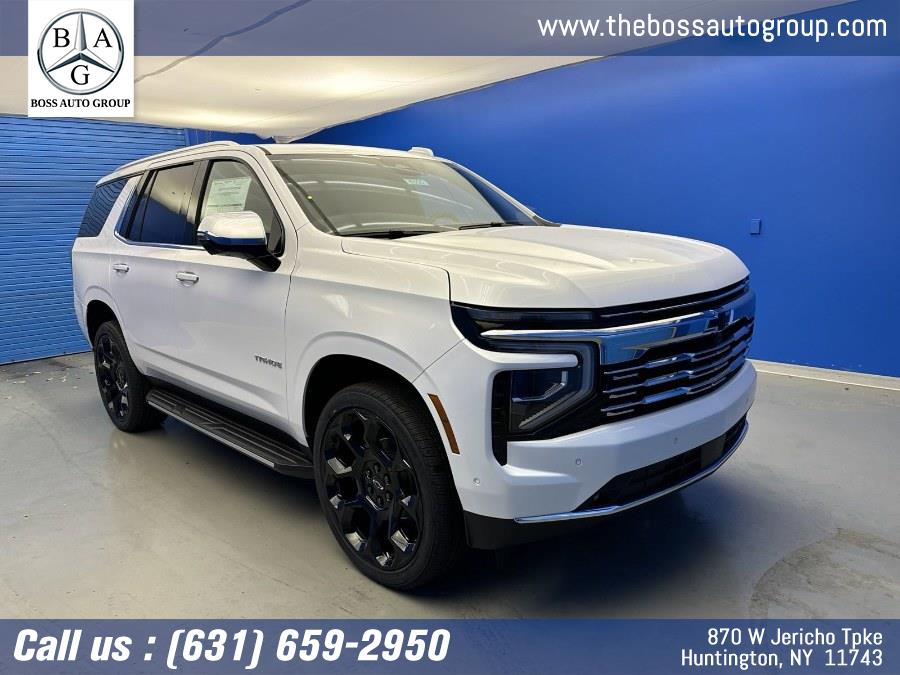 2025 Chevrolet Tahoe 4WD 4dr 1LT, available for sale in Huntington, New York | The Boss Auto Group. Huntington, New York 2025 Chevrolet Tahoe 4WD 4dr 1LT, available for sale in Huntington, New York | The Boss Auto Group. Huntington, New York