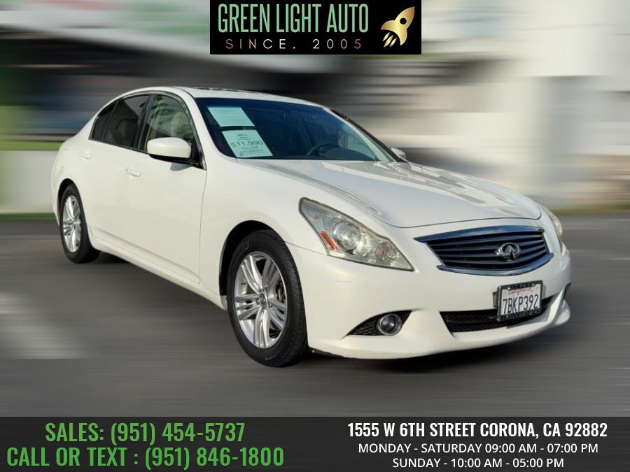 2013 Infiniti G37 Sedan 4dr Journey RWD, available for sale in Corona, California | Green Light Auto. Corona, California 2013 Infiniti G37 Sedan 4dr Journey RWD, available for sale in Corona, California | Green Light Auto. Corona, California