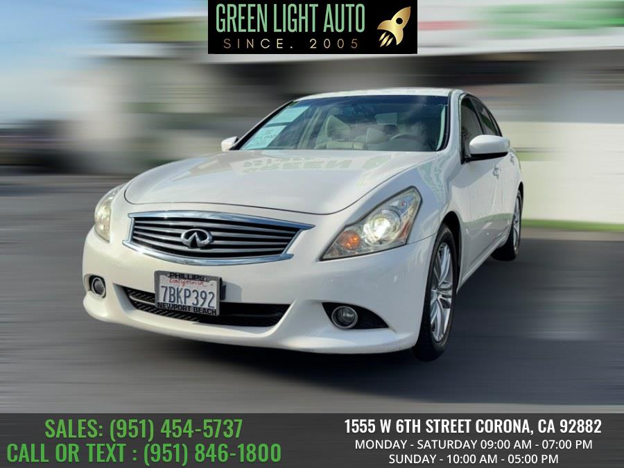 2013 Infiniti G37 Sedan 4dr Journey RWD, available for sale in Corona, California | Green Light Auto. Corona, California 2013 Infiniti G37 Sedan 4dr Journey RWD, available for sale in Corona, California | Green Light Auto. Corona, California