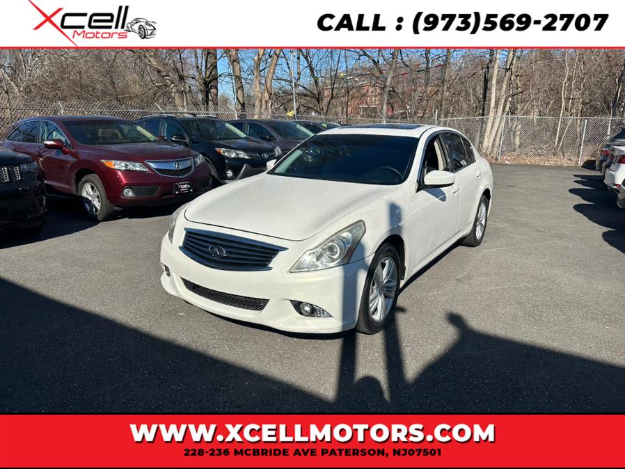 2012 Infiniti G37 Sedan x AWD 4dr x AWD, available for sale in Paterson, New Jersey | Xcell Motors LLC. Paterson, New Jersey 2012 Infiniti G37 Sedan x AWD 4dr x AWD, available for sale in Paterson, New Jersey | Xcell Motors LLC. Paterson, New Jersey