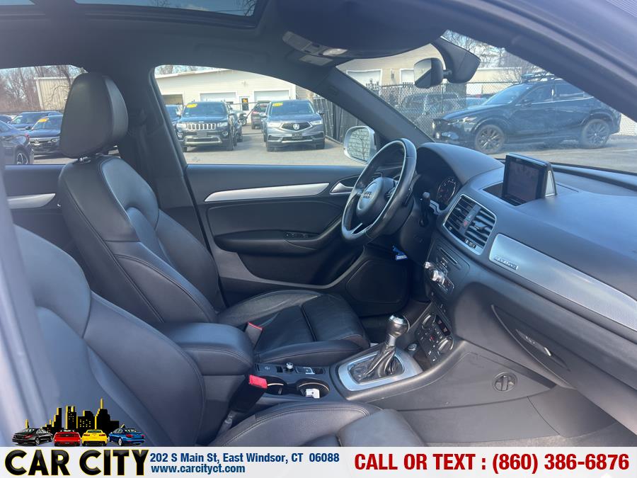 2018 Audi Q3 2.0 TFSI Premium Plus quattro AWD, available for sale in East Windsor, Connecticut | Car City LLC. East Windsor, Connecticut 2018 Audi Q3 2.0 TFSI Premium Plus quattro AWD, available for sale in East Windsor, Connecticut | Car City LLC. East Windsor, Connecticut