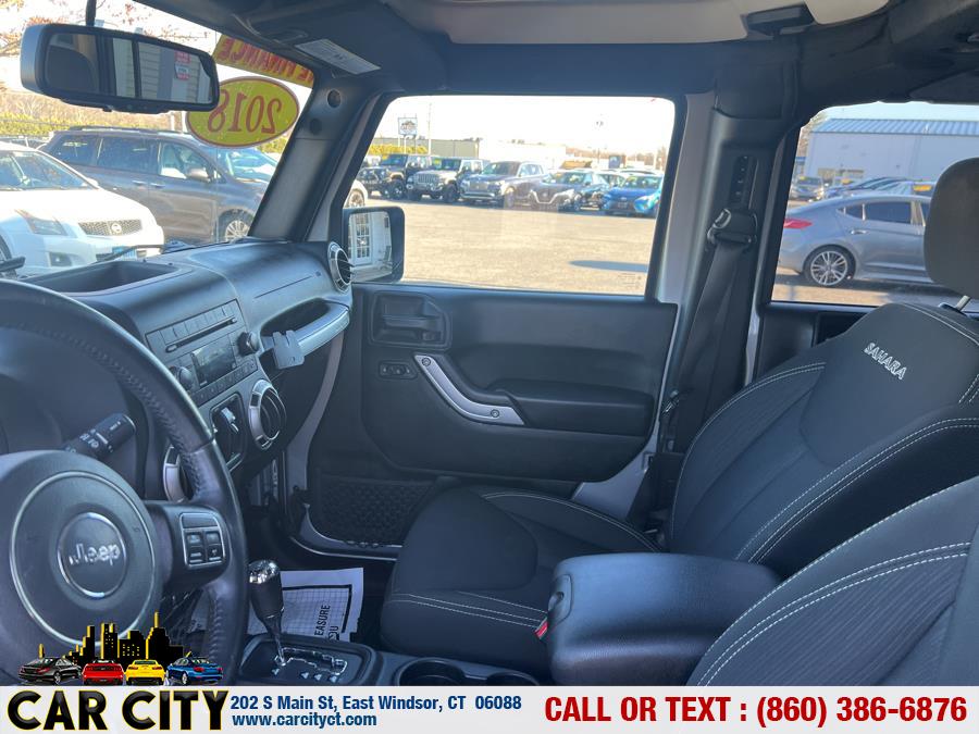 2018 Jeep Wrangler JK Unlimited Sahara 4x4, available for sale in East Windsor, Connecticut | Car City LLC. East Windsor, Connecticut 2018 Jeep Wrangler JK Unlimited Sahara 4x4, available for sale in East Windsor, Connecticut | Car City LLC. East Windsor, Connecticut