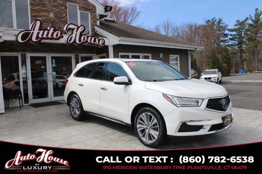 2018 Acura MDX SH-AWD w/Technology Pkg, available for sale in Plantsville, Connecticut | Auto House of Luxury. Plantsville, Connecticut 2018 Acura MDX SH-AWD w/Technology Pkg, available for sale in Plantsville, Connecticut | Auto House of Luxury. Plantsville, Connecticut