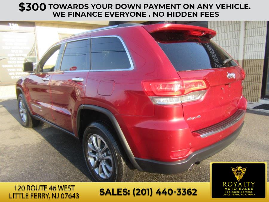 2014 Jeep Grand Cherokee 4WD 4dr Limited, available for sale in Little Ferry, New Jersey | Royalty Auto Sales. Little Ferry, New Jersey 2014 Jeep Grand Cherokee 4WD 4dr Limited, available for sale in Little Ferry, New Jersey | Royalty Auto Sales. Little Ferry, New Jersey
