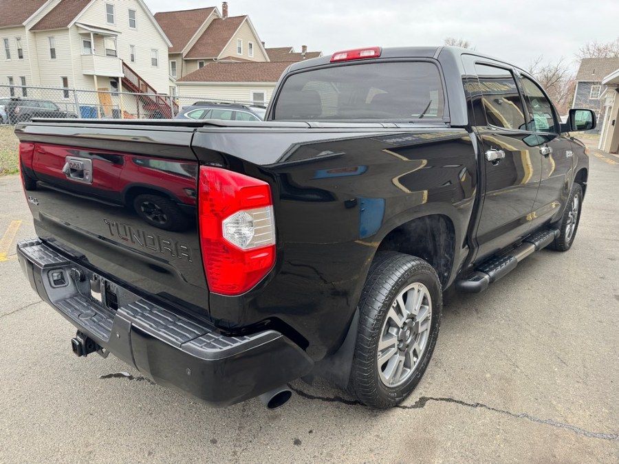 2018 Toyota Tundra 4WD Platinum CrewMax 5.5'' Bed 5.7L (Natl), available for sale in West Springfield, Massachusetts | Union Street Auto Sales. West Springfield, Massachusetts 2018 Toyota Tundra 4WD Platinum CrewMax 5.5'' Bed 5.7L (Natl), available for sale in West Springfield, Massachusetts | Union Street Auto Sales. West Springfield, Massachusetts