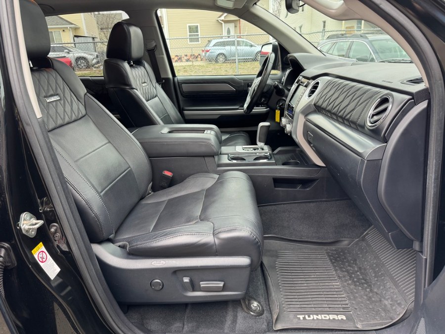 2018 Toyota Tundra 4WD Platinum CrewMax 5.5'' Bed 5.7L (Natl), available for sale in West Springfield, Massachusetts | Union Street Auto Sales. West Springfield, Massachusetts 2018 Toyota Tundra 4WD Platinum CrewMax 5.5'' Bed 5.7L (Natl), available for sale in West Springfield, Massachusetts | Union Street Auto Sales. West Springfield, Massachusetts
