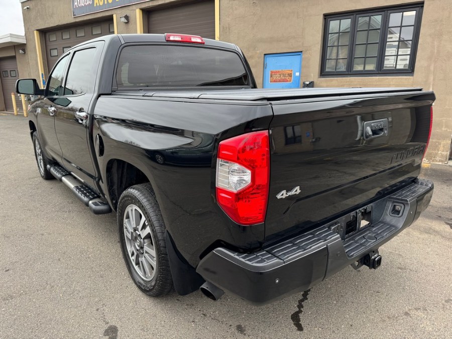 2018 Toyota Tundra 4WD Platinum CrewMax 5.5'' Bed 5.7L (Natl), available for sale in West Springfield, Massachusetts | Union Street Auto Sales. West Springfield, Massachusetts 2018 Toyota Tundra 4WD Platinum CrewMax 5.5'' Bed 5.7L (Natl), available for sale in West Springfield, Massachusetts | Union Street Auto Sales. West Springfield, Massachusetts