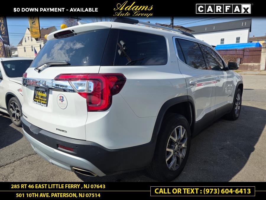 2020 GMC Acadia AWD 4dr SLT, available for sale in Paterson, New Jersey | Adams Auto Group. Paterson, New Jersey 2020 GMC Acadia AWD 4dr SLT, available for sale in Paterson, New Jersey | Adams Auto Group. Paterson, New Jersey