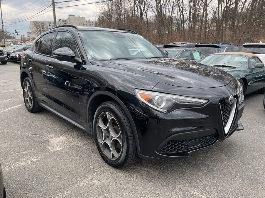 2018 Alfa Romeo Stelvio Ti Sport AWD, available for sale in Waterbury, Connecticut | Jim Juliani Motors. Waterbury, Connecticut 2018 Alfa Romeo Stelvio Ti Sport AWD, available for sale in Waterbury, Connecticut | Jim Juliani Motors. Waterbury, Connecticut