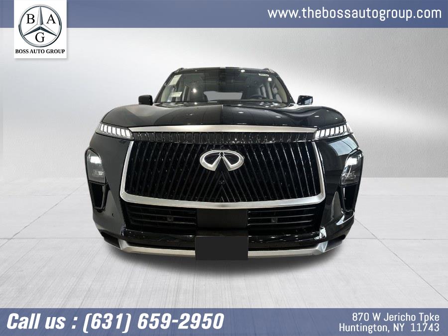 2025 INFINITI QX80 AWD, available for sale in Huntington, New York | The Boss Auto Group. Huntington, New York 2025 INFINITI QX80 AWD, available for sale in Huntington, New York | The Boss Auto Group. Huntington, New York
