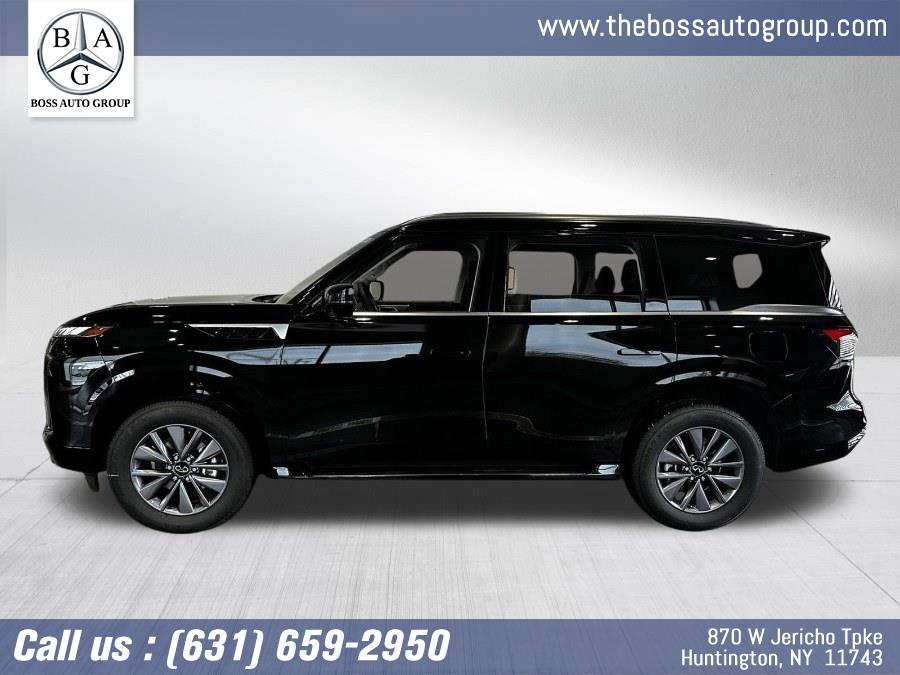2025 INFINITI QX80 AWD, available for sale in Huntington, New York | The Boss Auto Group. Huntington, New York 2025 INFINITI QX80 AWD, available for sale in Huntington, New York | The Boss Auto Group. Huntington, New York