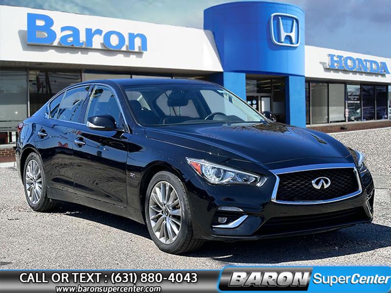 Used 2018 Infiniti Q50 in Patchogue, New York | Baron Supercenter. Patchogue, New York