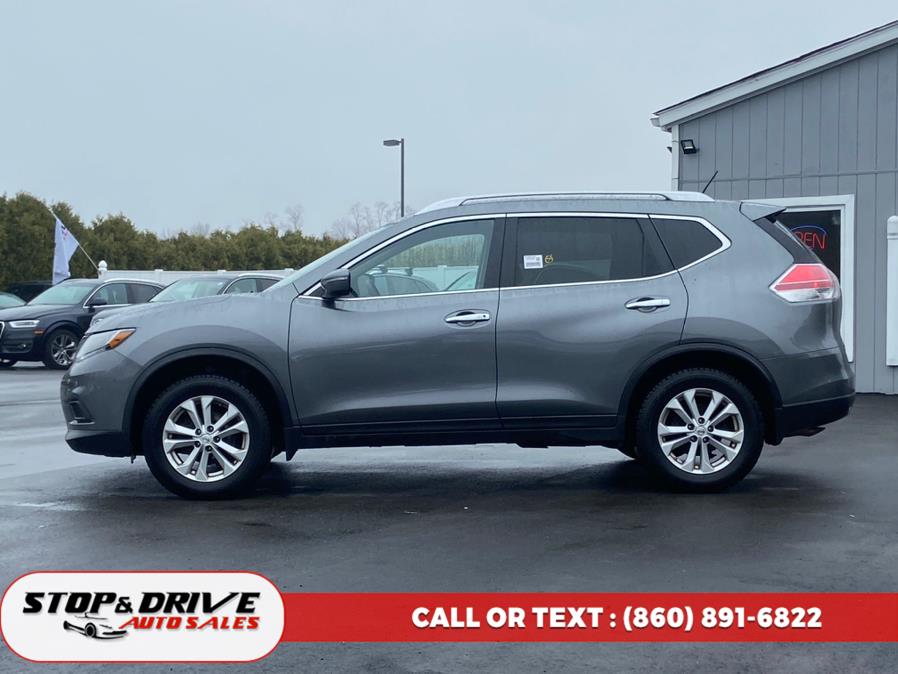 2015 Nissan Rogue AWD 4dr SV, available for sale in East Windsor, Connecticut | Stop & Drive Auto Sales. East Windsor, Connecticut 2015 Nissan Rogue AWD 4dr SV, available for sale in East Windsor, Connecticut | Stop & Drive Auto Sales. East Windsor, Connecticut