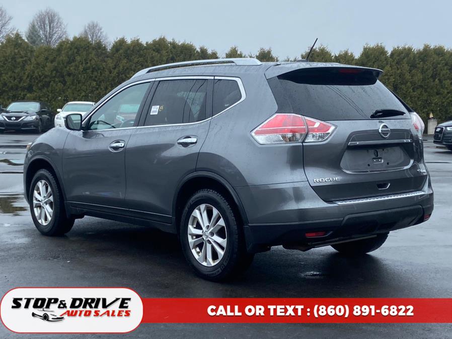 2015 Nissan Rogue AWD 4dr SV, available for sale in East Windsor, Connecticut | Stop & Drive Auto Sales. East Windsor, Connecticut 2015 Nissan Rogue AWD 4dr SV, available for sale in East Windsor, Connecticut | Stop & Drive Auto Sales. East Windsor, Connecticut