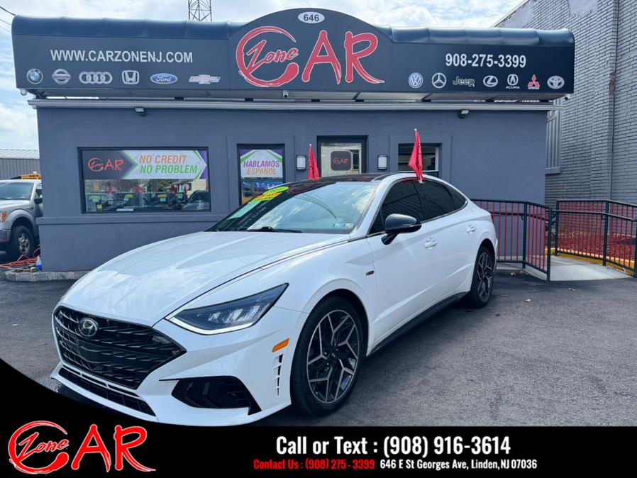 Used 2021 Hyundai Sonata in Linden, New Jersey | Car Zone. Linden, New Jersey