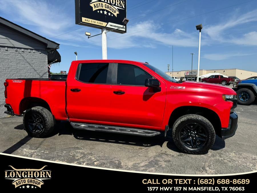 2019 Chevrolet Silverado 1500 4WD Crew Cab 147" LT Trail Boss, available for sale in Mansfield, Texas | Longhorn Auto Group. Mansfield, Texas 2019 Chevrolet Silverado 1500 4WD Crew Cab 147" LT Trail Boss, available for sale in Mansfield, Texas | Longhorn Auto Group. Mansfield, Texas