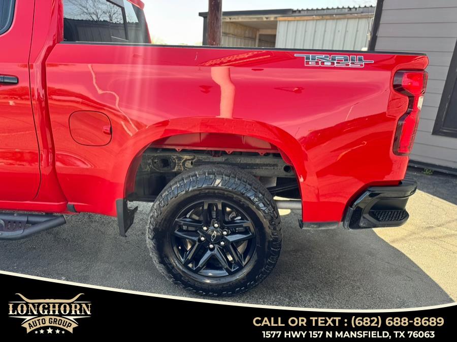 2019 Chevrolet Silverado 1500 4WD Crew Cab 147" LT Trail Boss, available for sale in Mansfield, Texas | Longhorn Auto Group. Mansfield, Texas 2019 Chevrolet Silverado 1500 4WD Crew Cab 147" LT Trail Boss, available for sale in Mansfield, Texas | Longhorn Auto Group. Mansfield, Texas