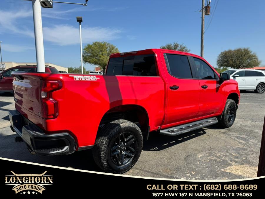 2019 Chevrolet Silverado 1500 4WD Crew Cab 147" LT Trail Boss, available for sale in Mansfield, Texas | Longhorn Auto Group. Mansfield, Texas 2019 Chevrolet Silverado 1500 4WD Crew Cab 147" LT Trail Boss, available for sale in Mansfield, Texas | Longhorn Auto Group. Mansfield, Texas
