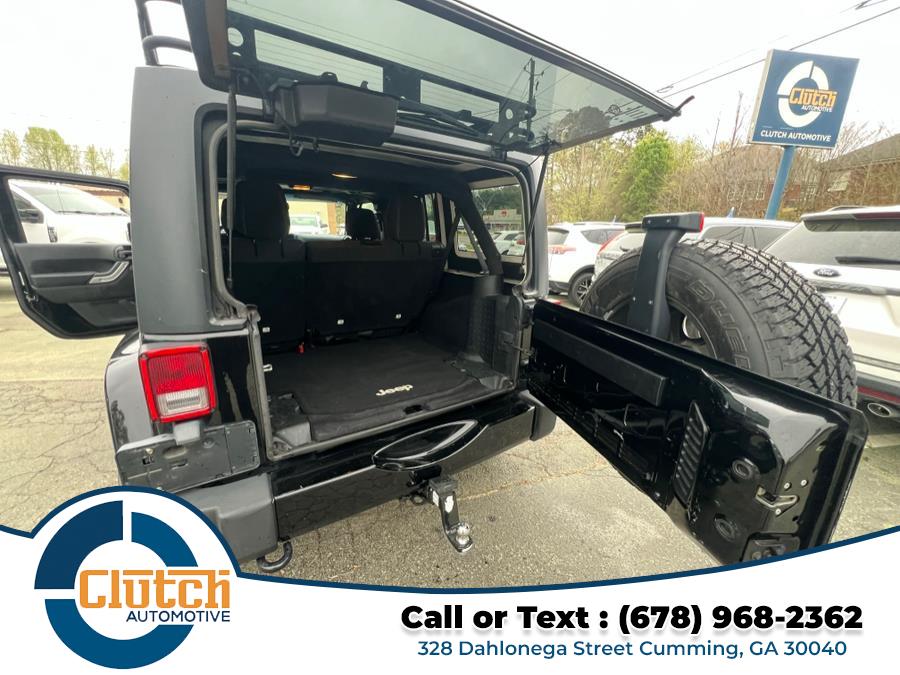 2016 Jeep Wrangler Unlimited 4WD 4dr 75th Anniversary, available for sale in Cumming, Georgia | Clutch Automotive. Cumming, Georgia 2016 Jeep Wrangler Unlimited 4WD 4dr 75th Anniversary, available for sale in Cumming, Georgia | Clutch Automotive. Cumming, Georgia