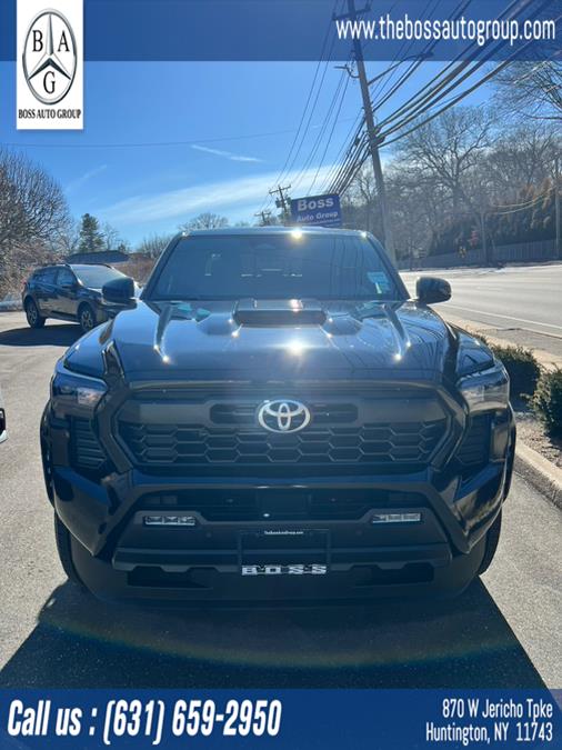 2025 Toyota Tacoma 4WD TRD Sport Double Cab 5'' Bed V6 MT (Natl), available for sale in Huntington, New York | The Boss Auto Group. Huntington, New York 2025 Toyota Tacoma 4WD TRD Sport Double Cab 5'' Bed V6 MT (Natl), available for sale in Huntington, New York | The Boss Auto Group. Huntington, New York
