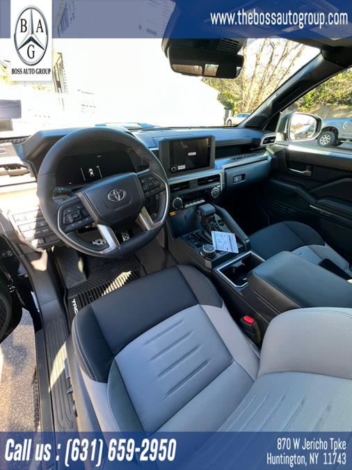 2025 Toyota Tacoma 4WD TRD Sport Double Cab 5'' Bed V6 MT (Natl), available for sale in Huntington, New York | The Boss Auto Group. Huntington, New York 2025 Toyota Tacoma 4WD TRD Sport Double Cab 5'' Bed V6 MT (Natl), available for sale in Huntington, New York | The Boss Auto Group. Huntington, New York