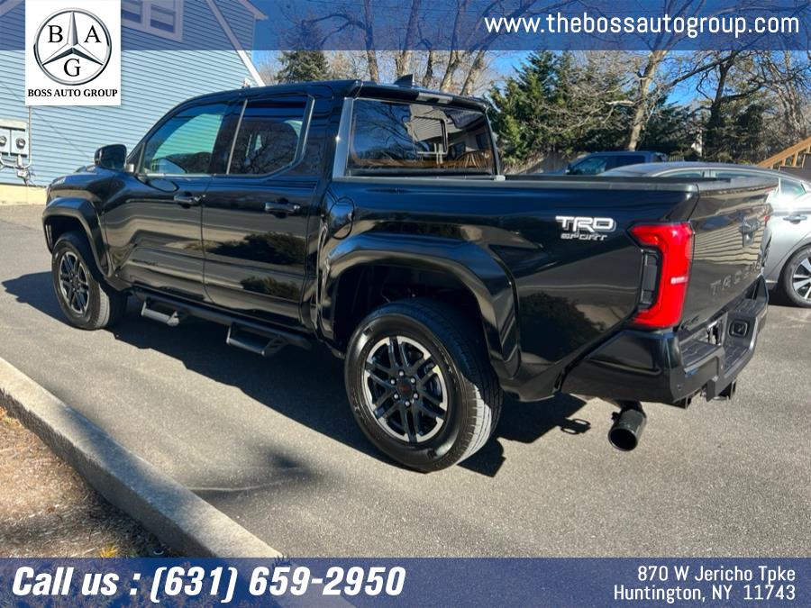 2025 Toyota Tacoma 4WD TRD Sport Double Cab 5'' Bed V6 MT (Natl), available for sale in Huntington, New York | The Boss Auto Group. Huntington, New York 2025 Toyota Tacoma 4WD TRD Sport Double Cab 5'' Bed V6 MT (Natl), available for sale in Huntington, New York | The Boss Auto Group. Huntington, New York