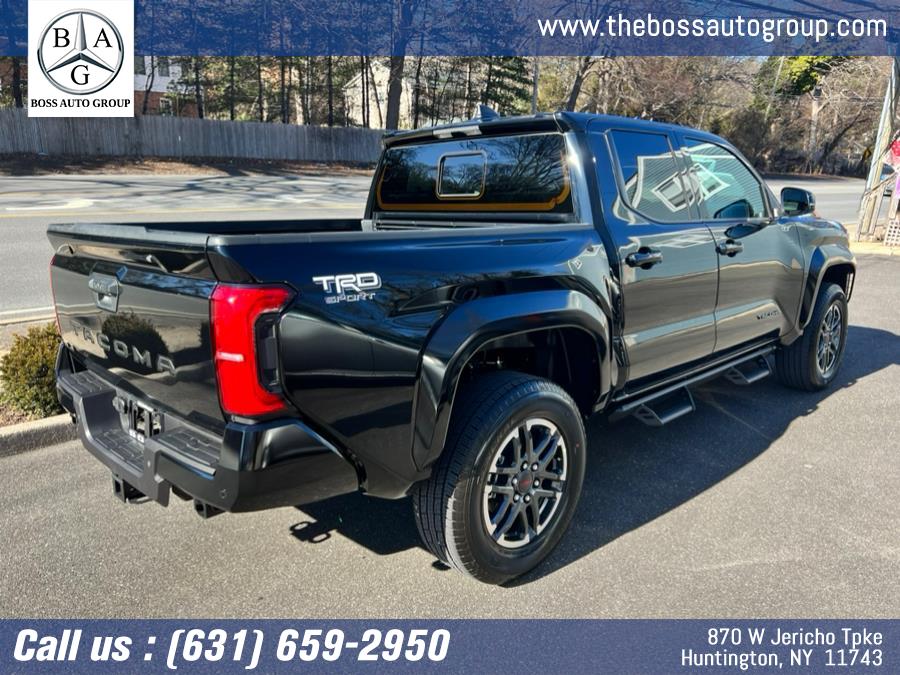 2025 Toyota Tacoma 4WD TRD Sport Double Cab 5'' Bed V6 MT (Natl), available for sale in Huntington, New York | The Boss Auto Group. Huntington, New York 2025 Toyota Tacoma 4WD TRD Sport Double Cab 5'' Bed V6 MT (Natl), available for sale in Huntington, New York | The Boss Auto Group. Huntington, New York