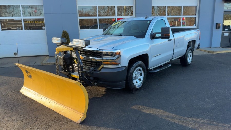 2018 Chevrolet Silverado 1500 4WD Reg Cab 133.0" Work Truck, available for sale in Waterbury, Connecticut | West End Automotive Center. Waterbury, Connecticut 2018 Chevrolet Silverado 1500 4WD Reg Cab 133.0" Work Truck, available for sale in Waterbury, Connecticut | West End Automotive Center. Waterbury, Connecticut