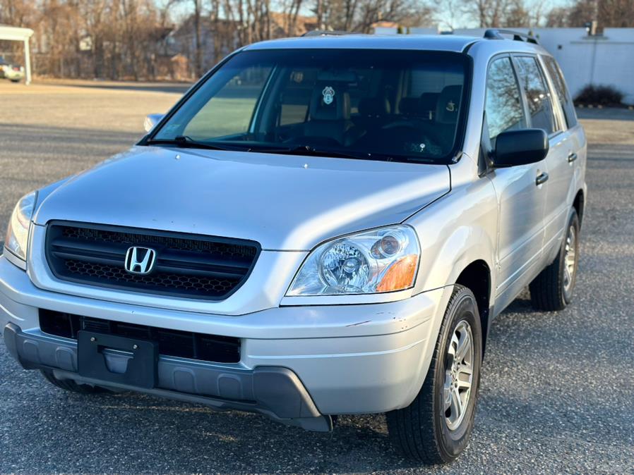 2004 Honda Pilot 4WD EX Auto w/Leather, available for sale in Springfield, Massachusetts | Auto Globe LLC. Springfield, Massachusetts 2004 Honda Pilot 4WD EX Auto w/Leather, available for sale in Springfield, Massachusetts | Auto Globe LLC. Springfield, Massachusetts