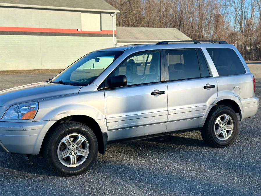 2004 Honda Pilot 4WD EX Auto w/Leather, available for sale in Springfield, Massachusetts | Auto Globe LLC. Springfield, Massachusetts 2004 Honda Pilot 4WD EX Auto w/Leather, available for sale in Springfield, Massachusetts | Auto Globe LLC. Springfield, Massachusetts