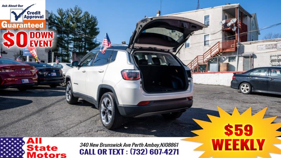 2019 Jeep Compass Limited 4x4, available for sale in Perth Amboy, New Jersey | All State Motor Inc. Perth Amboy, New Jersey 2019 Jeep Compass Limited 4x4, available for sale in Perth Amboy, New Jersey | All State Motor Inc. Perth Amboy, New Jersey